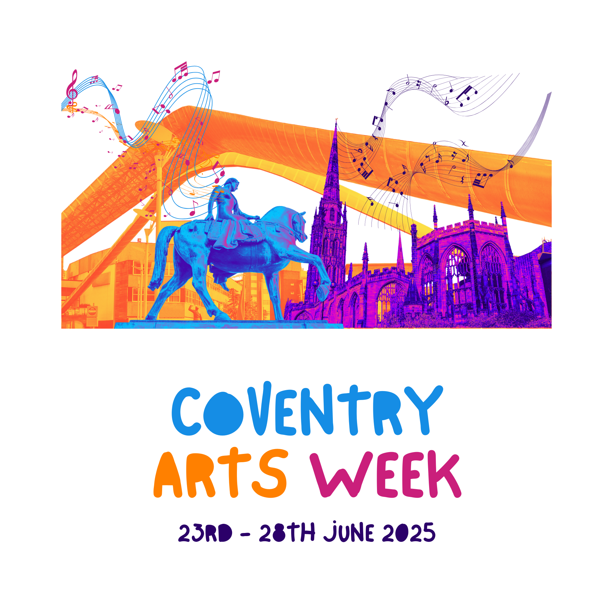 Coventry Arts week 2025 logo