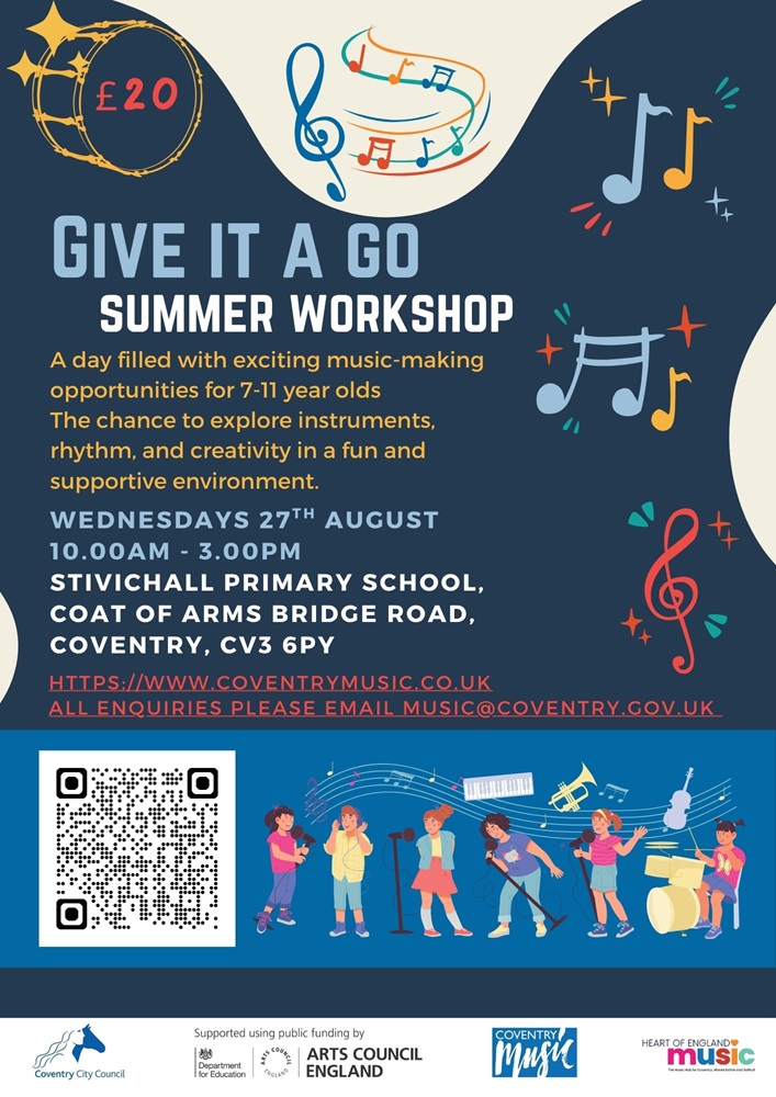 Give it a go workshop flyer small
