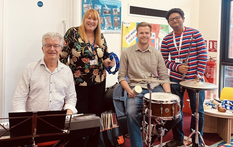 Coventry music team half term workshop 