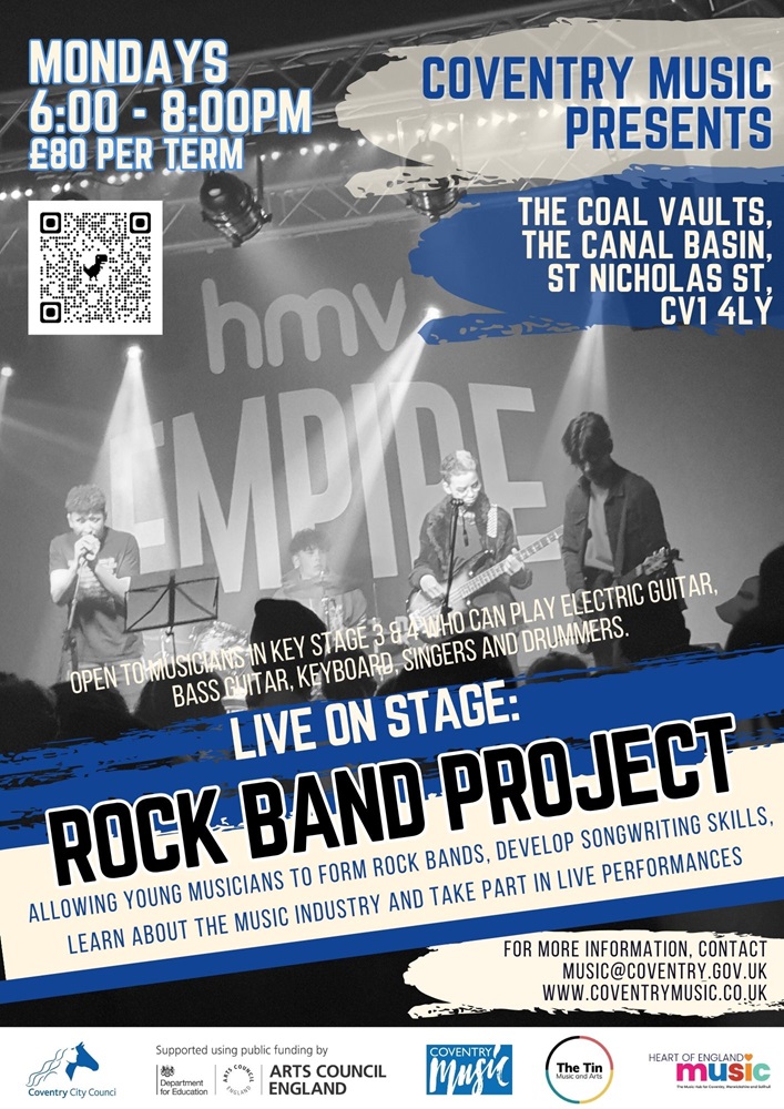 Live on stage flyer 2025