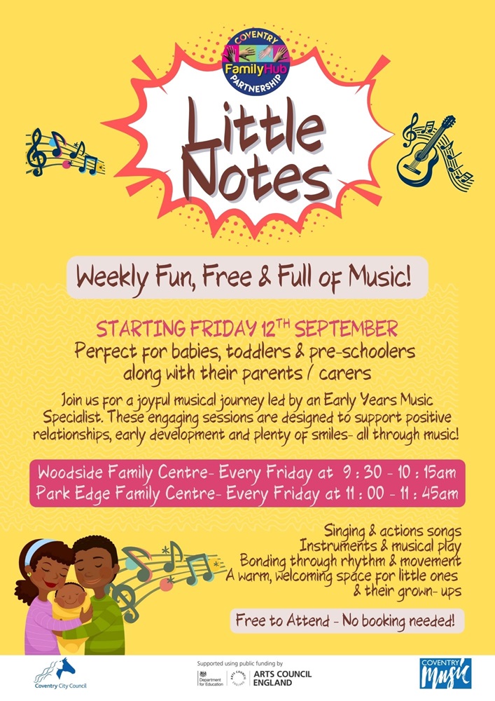 Little notes music groups 25 26 smll