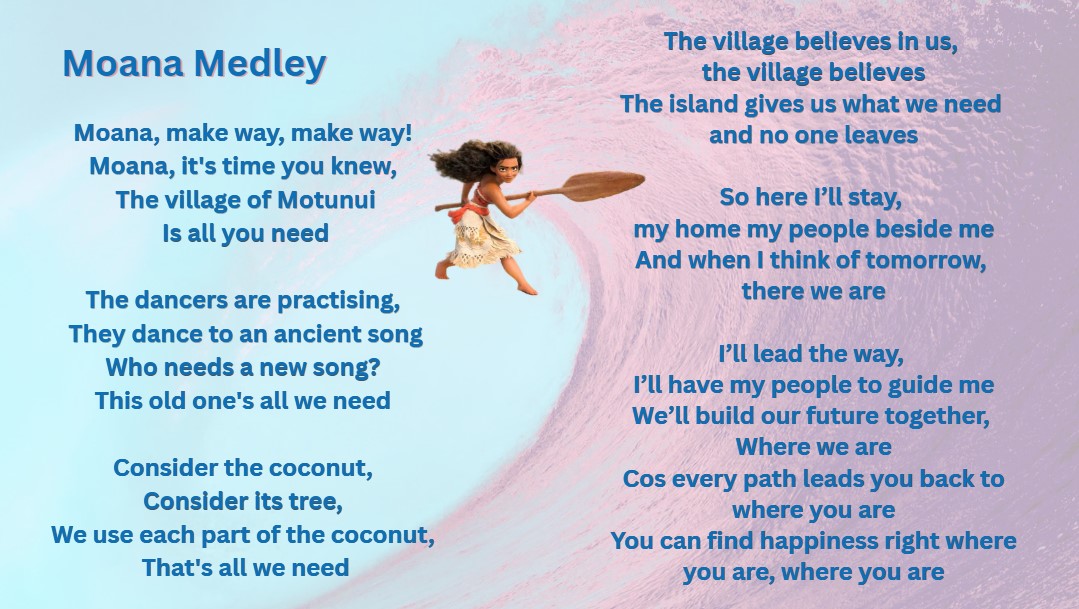 Moana medley