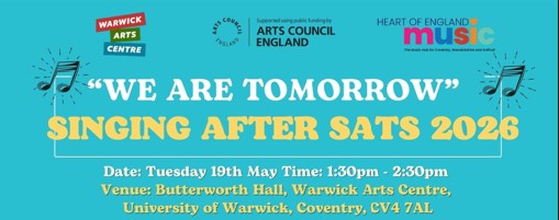 Singing after sats 26 logo